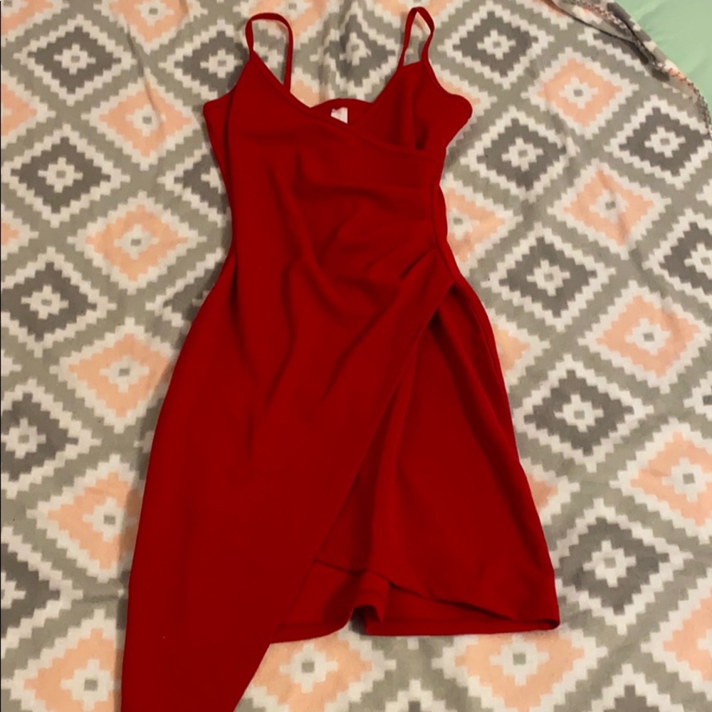 Red cross dress
